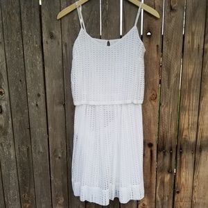 Madewell  white skyline  eyelet   dress size 4